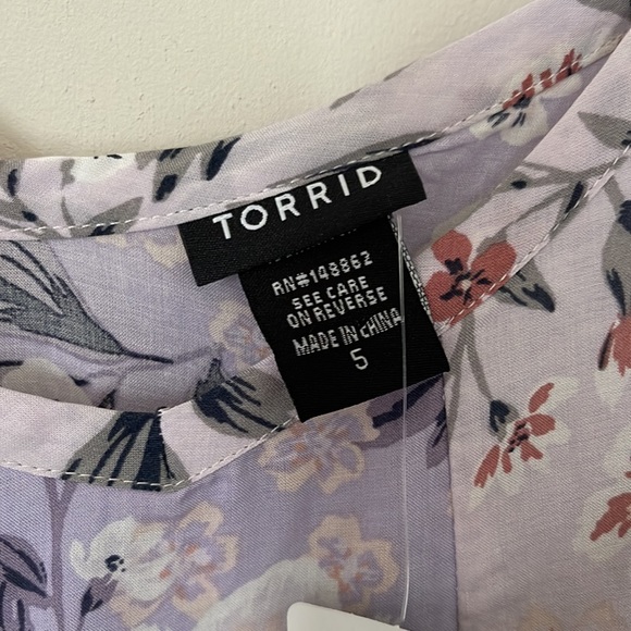 Torrid Lavender Spaghetti Strap Top - Picture 4 of 8